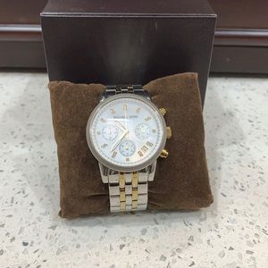 Michael Kors two tone watch